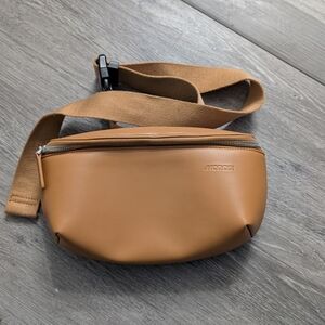 Monos Women's Brown Satchel Bag